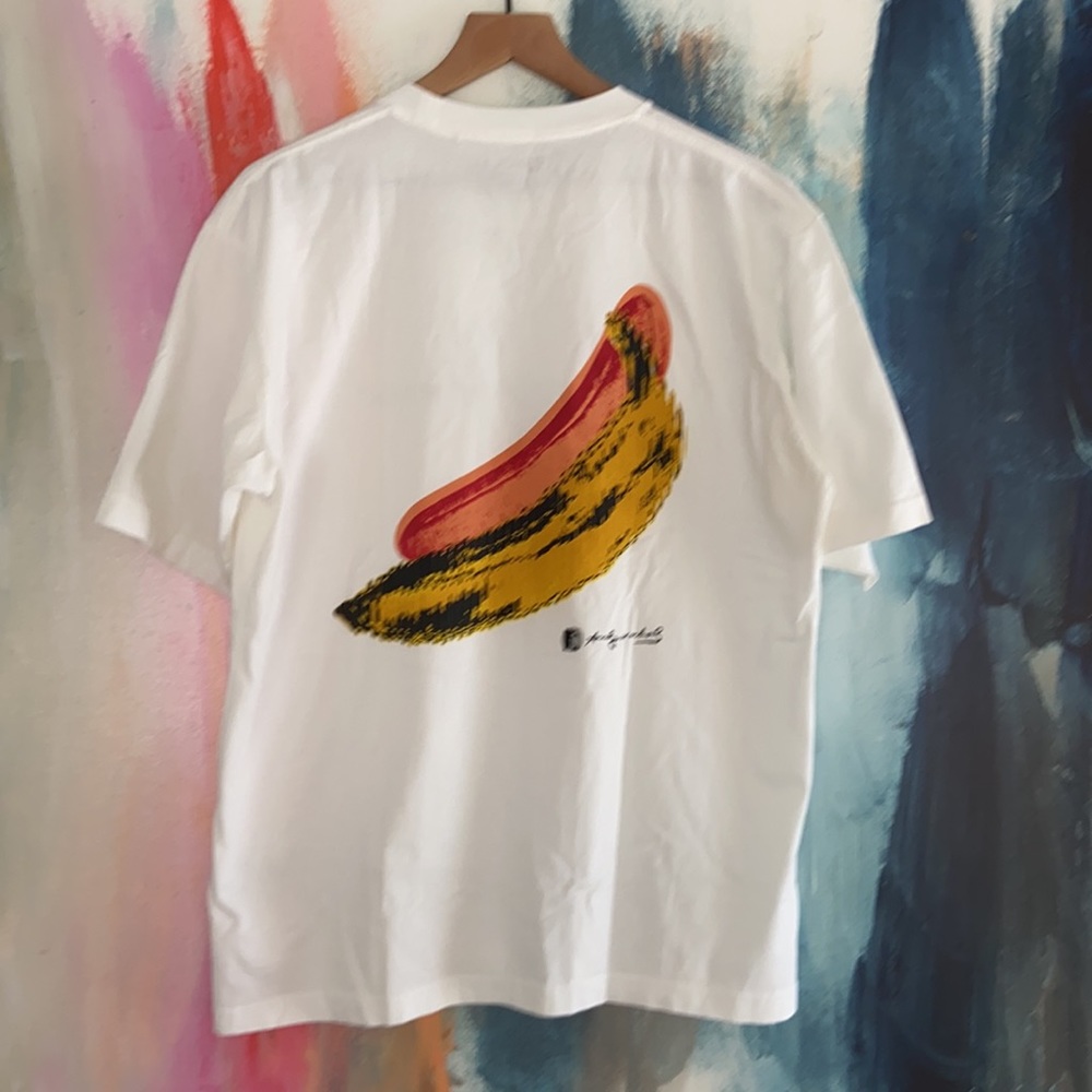 UniQlo/Andy Warhol Banana T-shirt / 4.99 SHIPPING